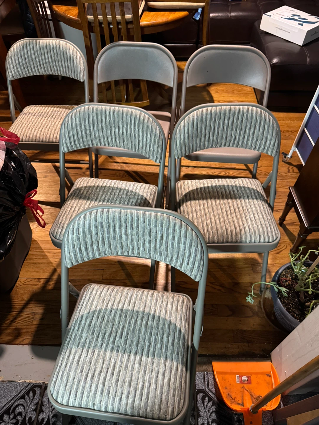 Set of 6 Folding Chairs - photo 3