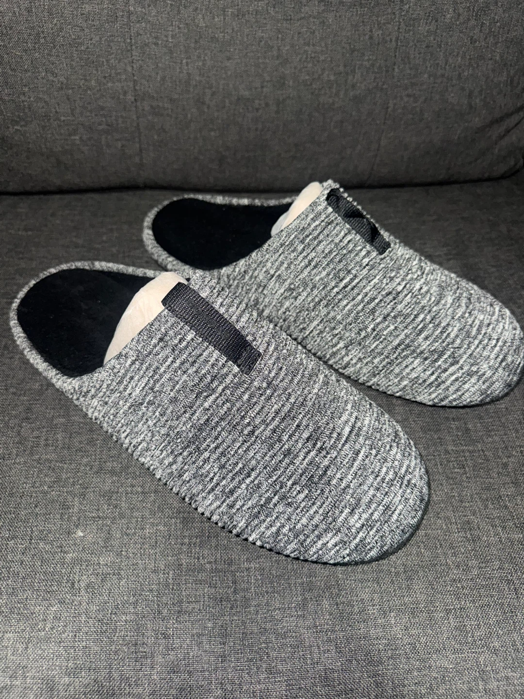 BOMBAS Slippers - black Heathered Knit - photo 4