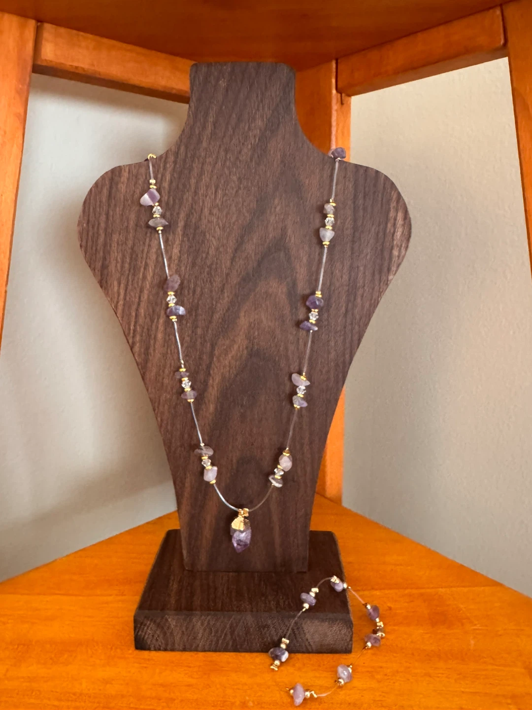 Handmade Beaded Necklace and Bracelet Set