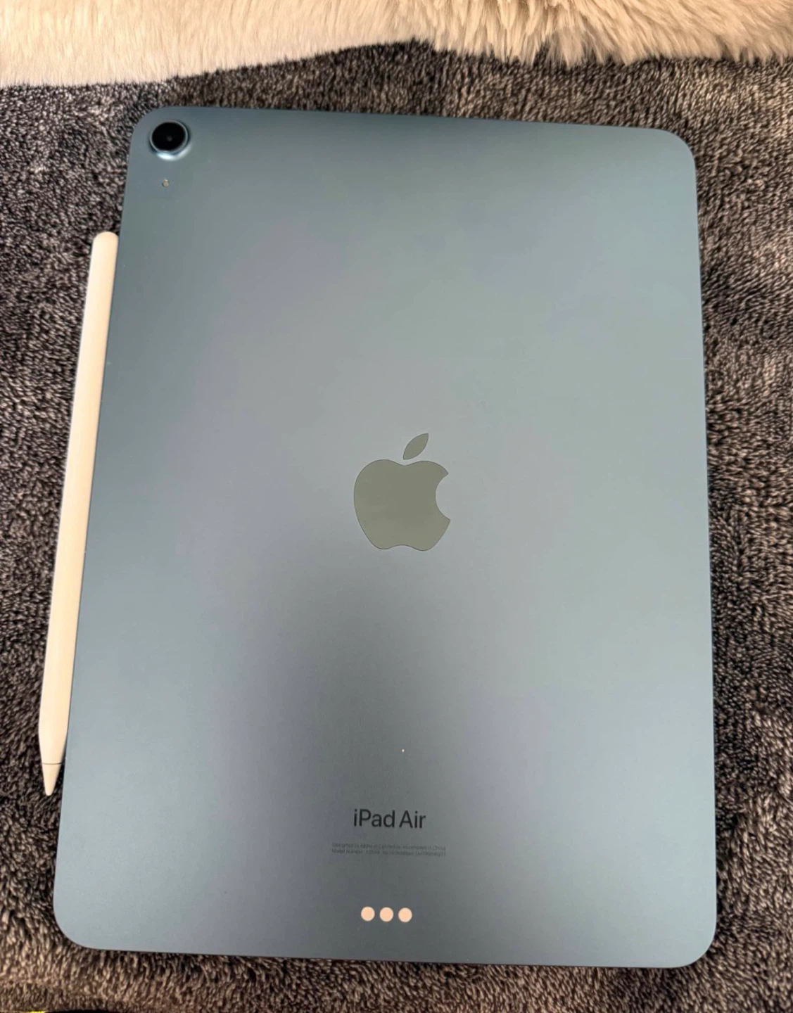Apple iPad Air (Blue) 64 gb with Apple Pencil 2 - photo 3