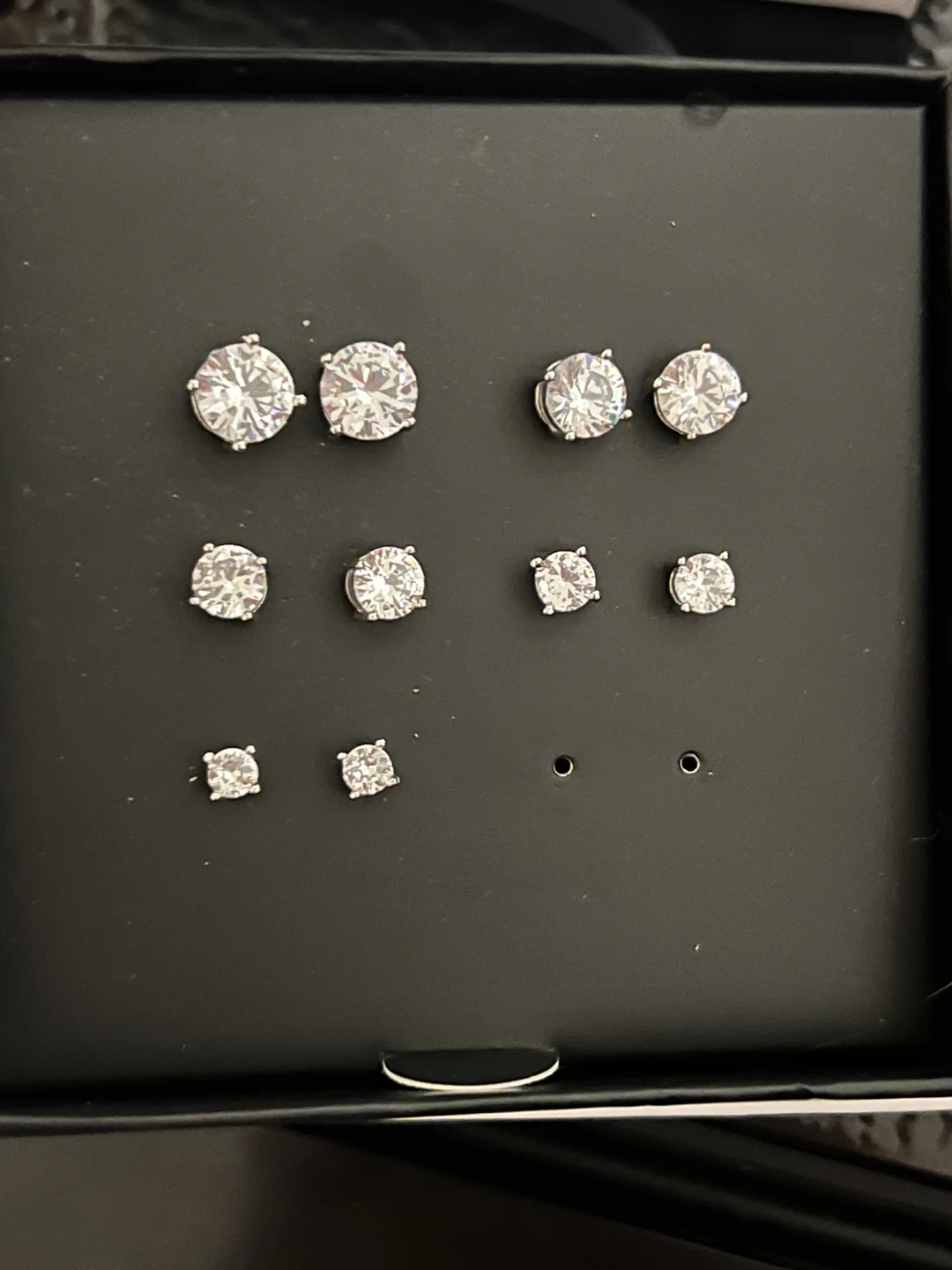 Set of 5 Pairs Stud Earrings