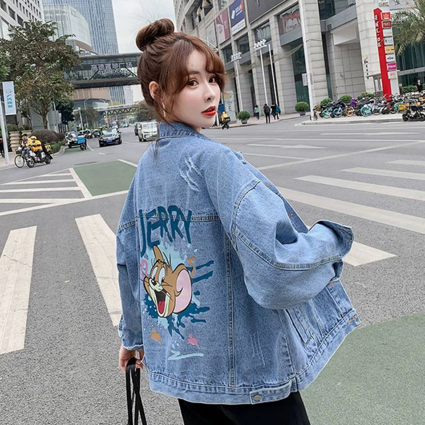 Tom and Jerry Denim Jacket - photo 4