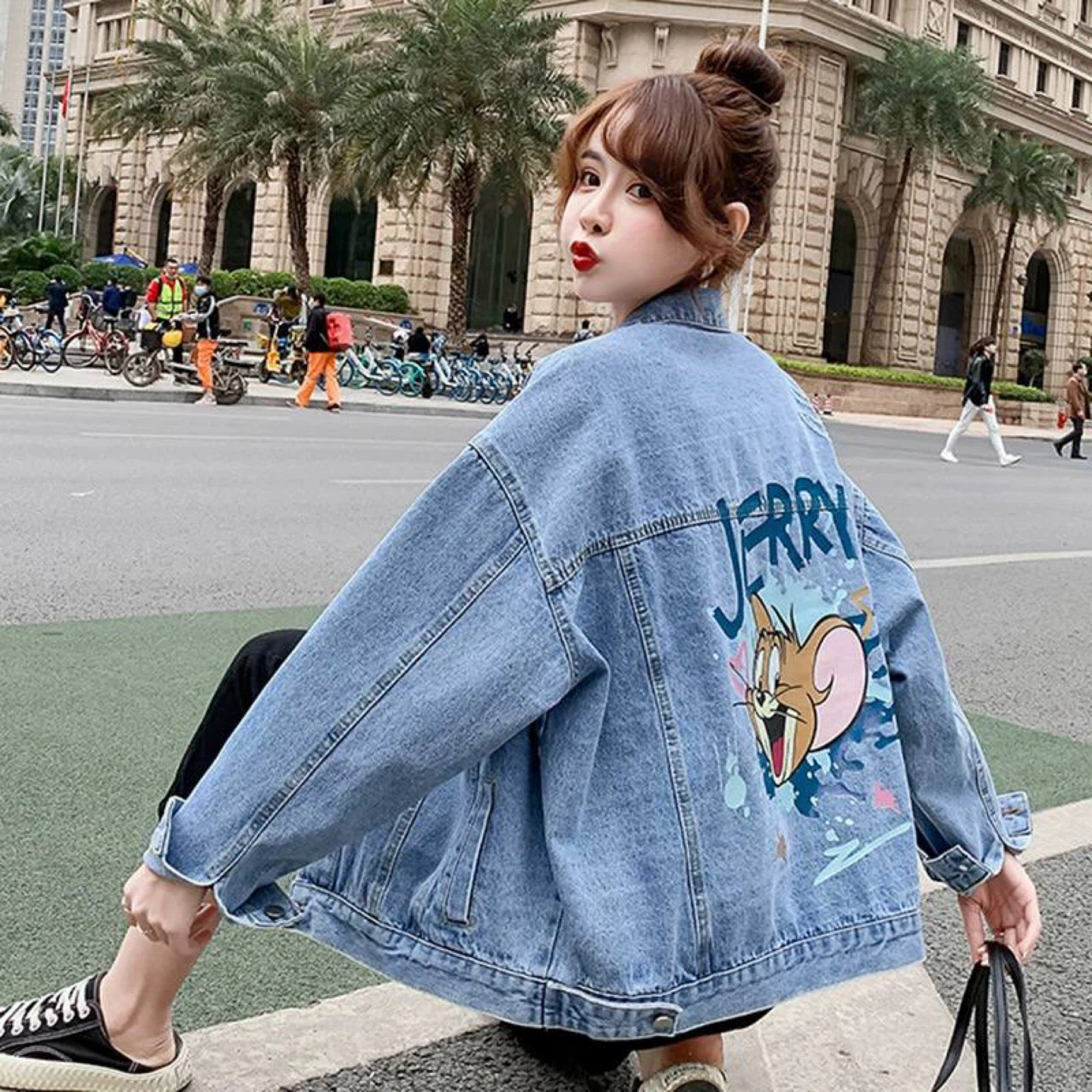 Tom and Jerry Denim Jacket - photo 3