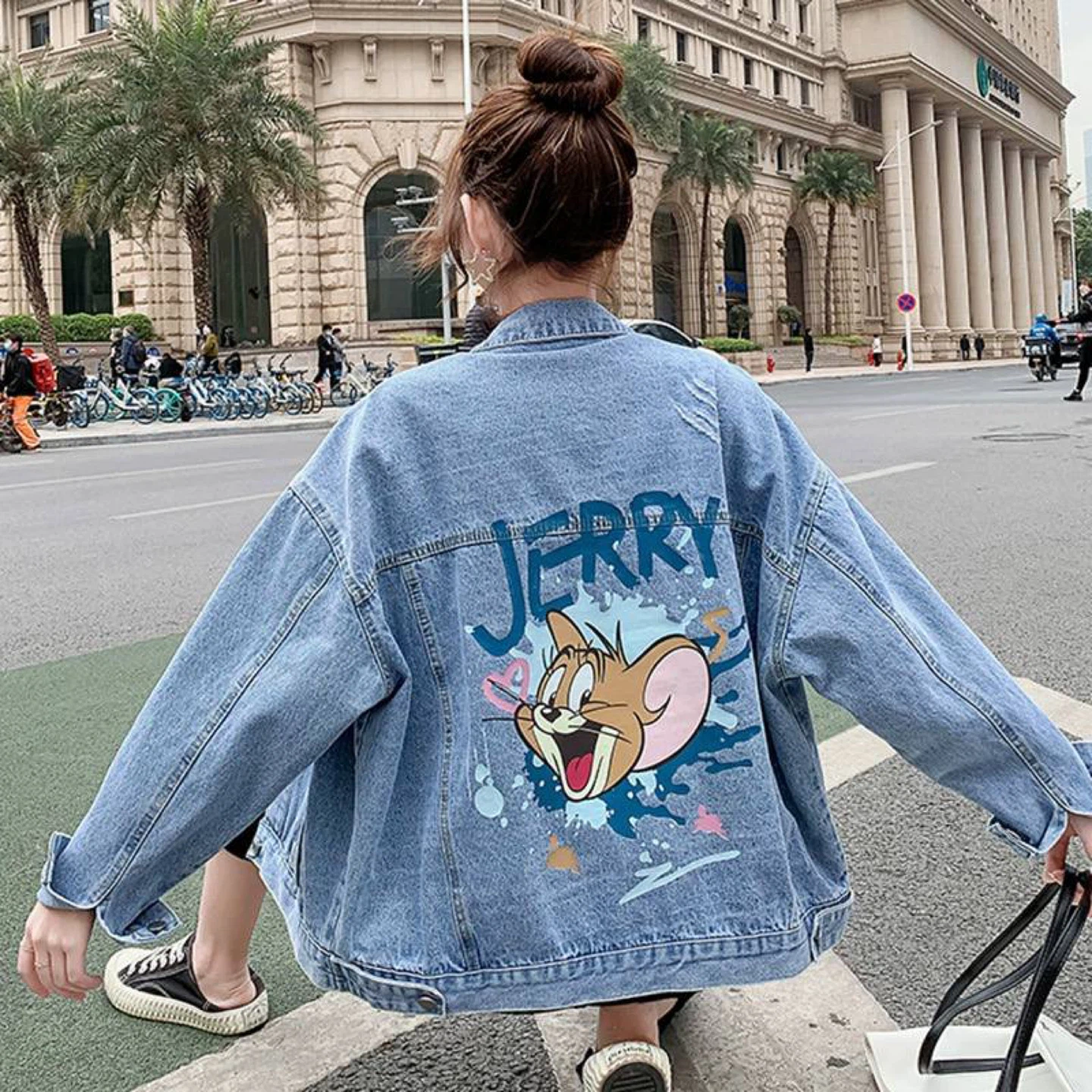 Tom and Jerry Denim Jacket