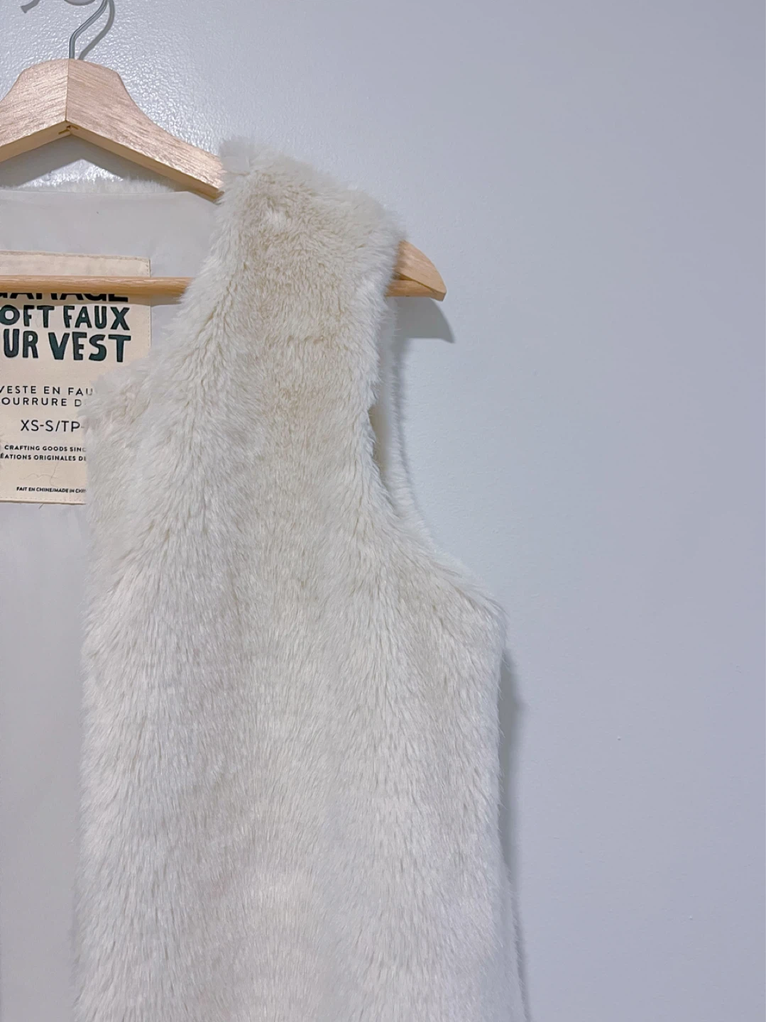 Garage Soft Faux Fur Vest XS-S - photo 2