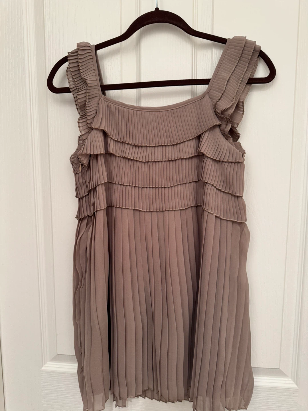 Le Château Pleated Ruffle Top - Size S - photo 4