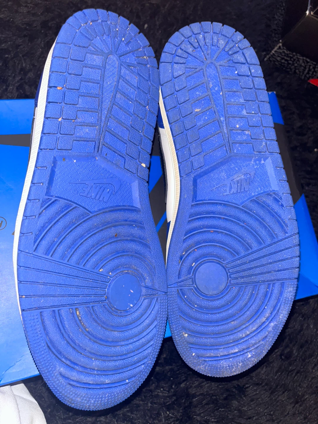 Nike Air Jordan 1 Retro Low OG "Game Royal" Sneakers - photo 3