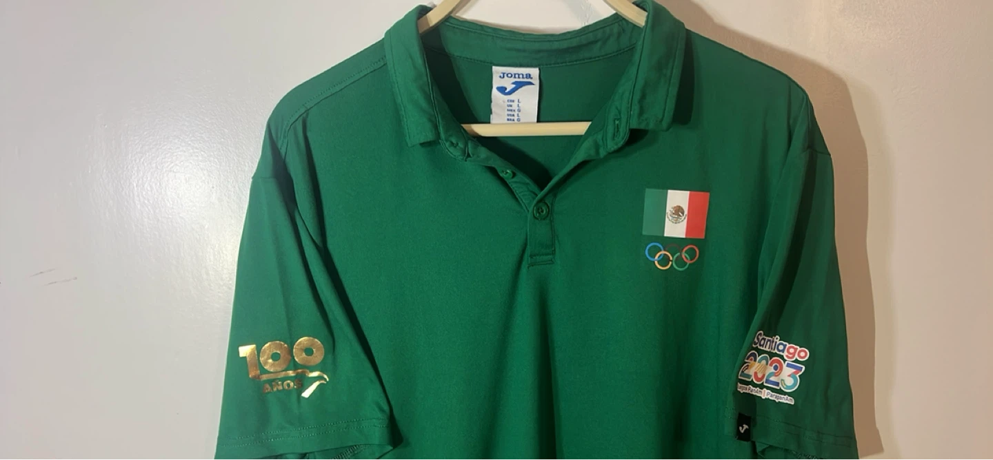Joma Mexico Olympic Polo Shirt size L
