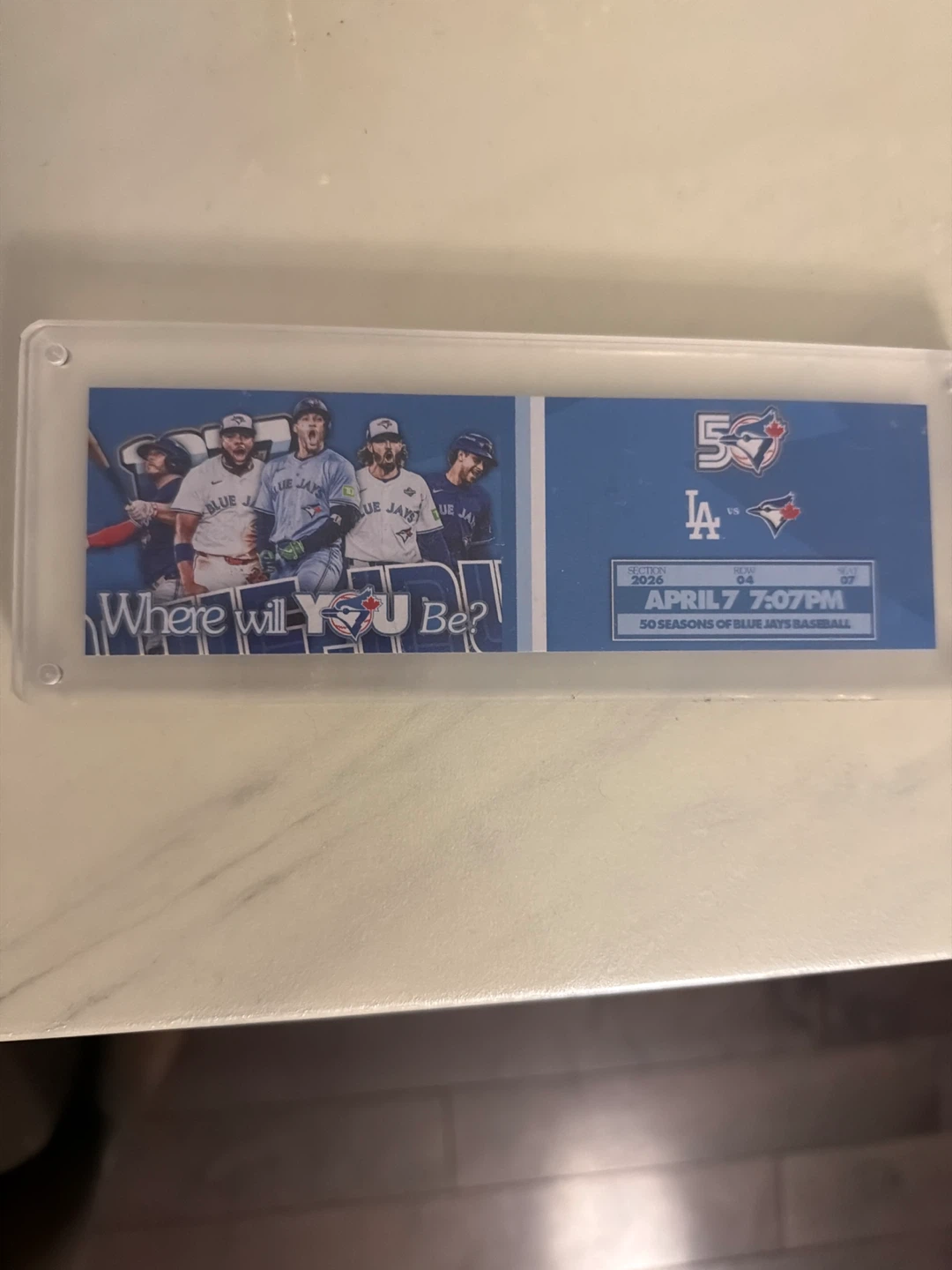 Toronto Blue Jays 1977 Commemorative Opening Game Ticket - photo 3