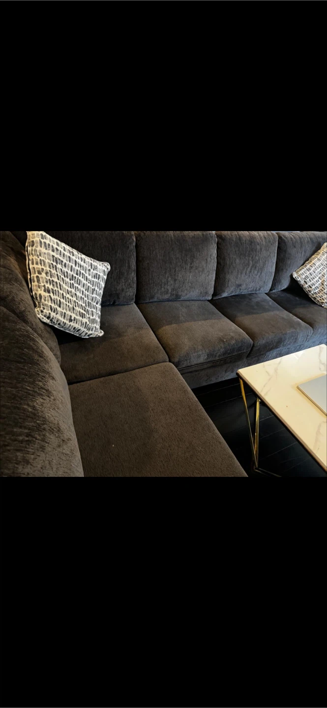 Dark Grey Sectional Sofa