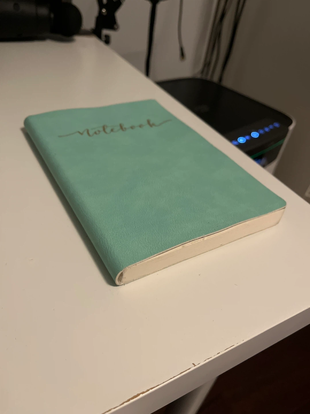 Mint Green Lined Notebook - photo 2