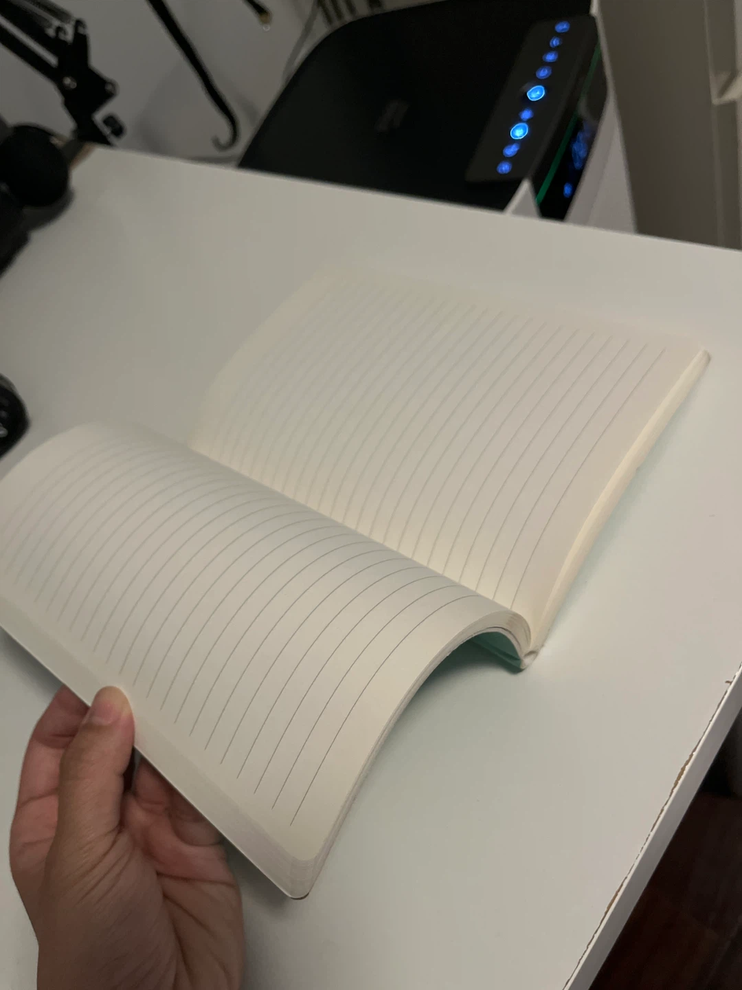 Mint Green Lined Notebook - photo 3