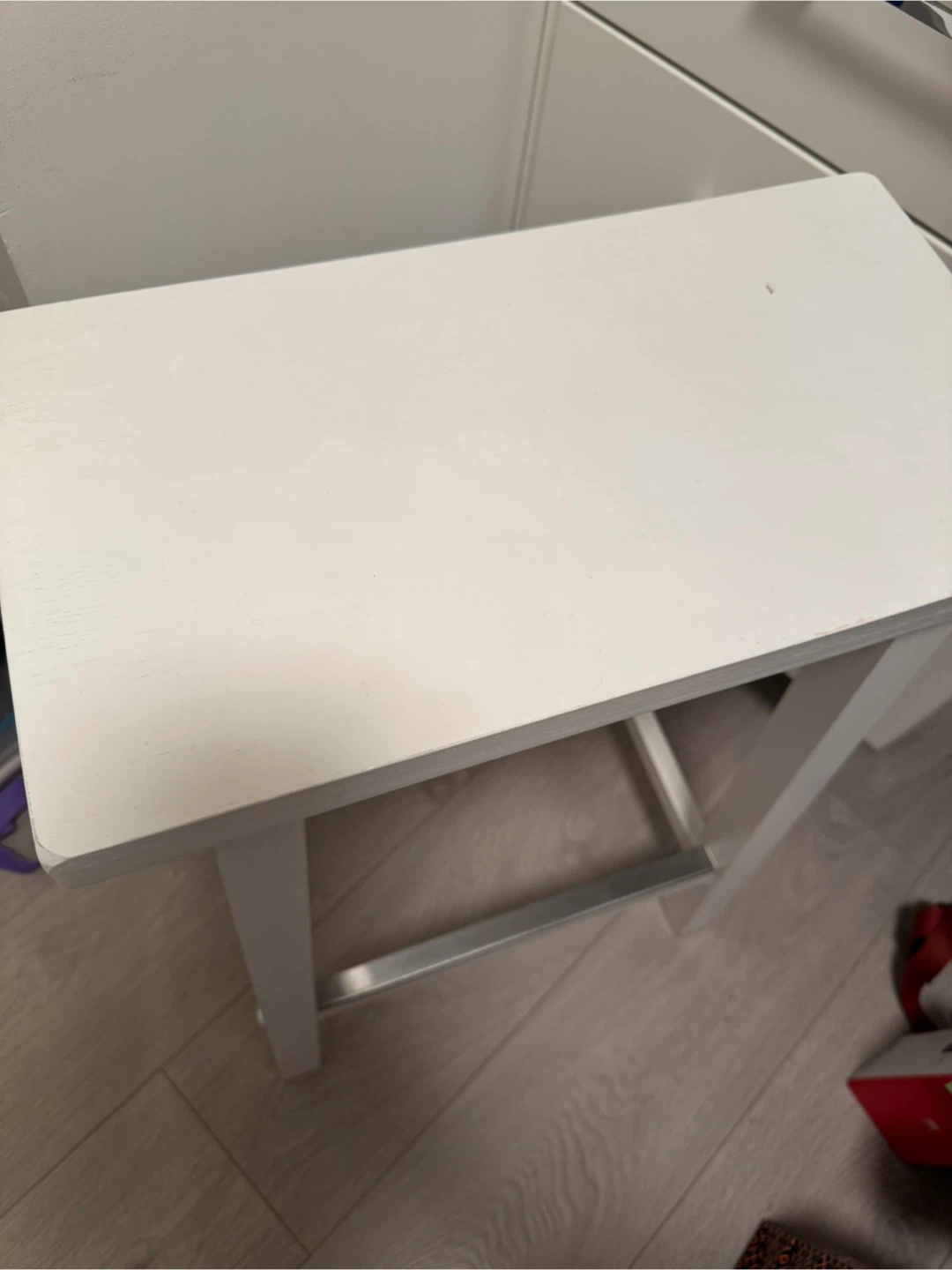 White Bar Stool - photo 2