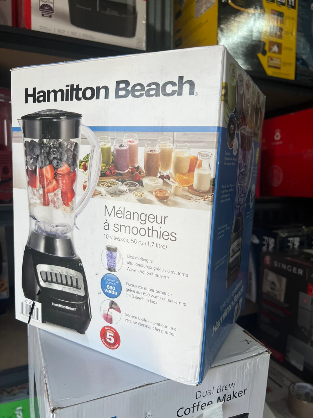 Hamilton Beach Smoothie Blender – Brand New Open Box