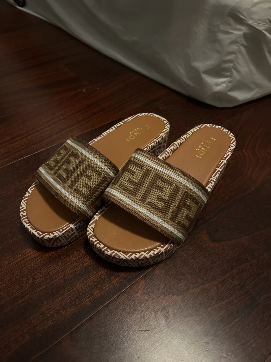 Fendi Slides - Size 9 Womens
