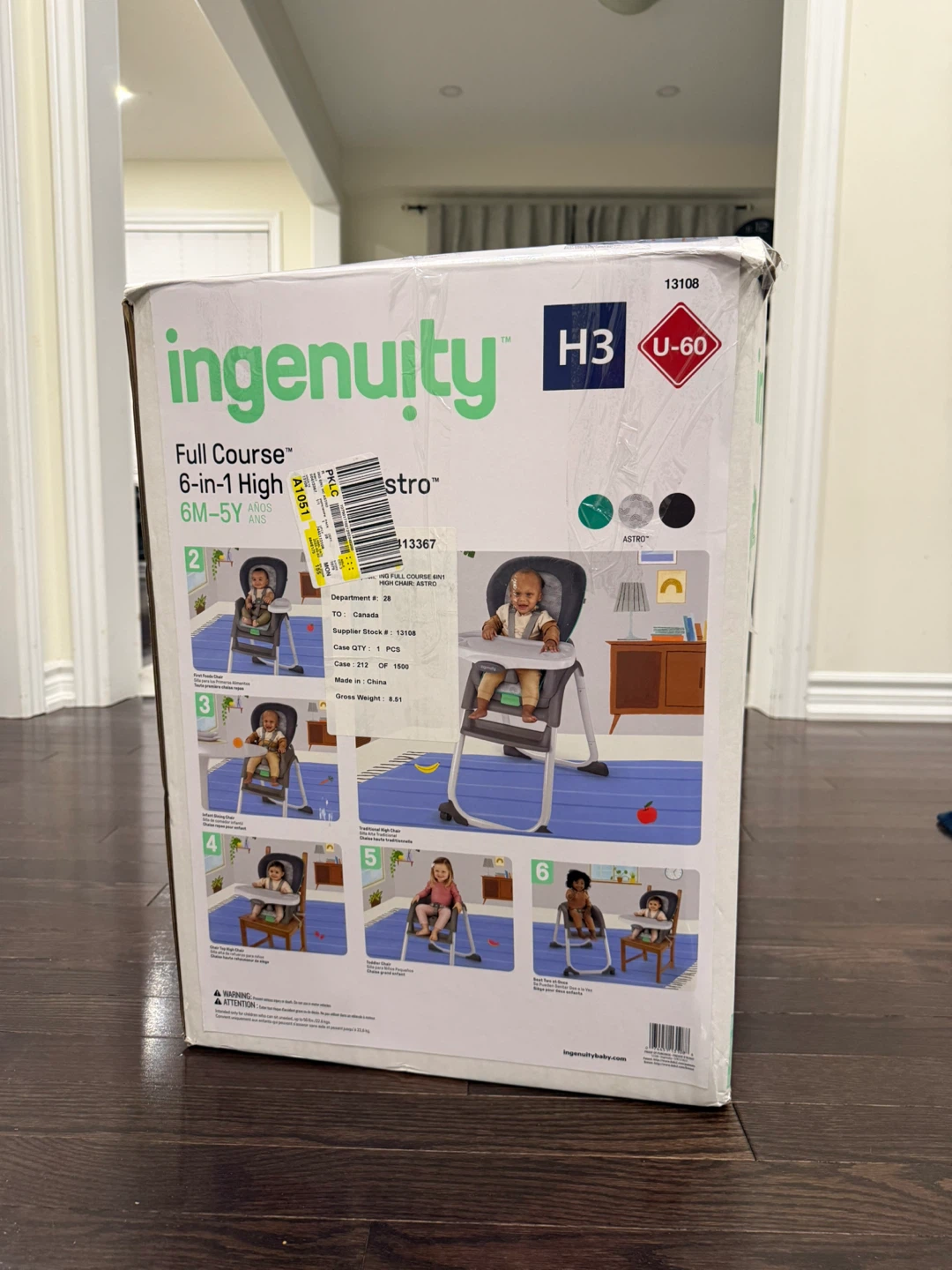 Ingenuity Full Course 6-in-1 High Chair - photo 2