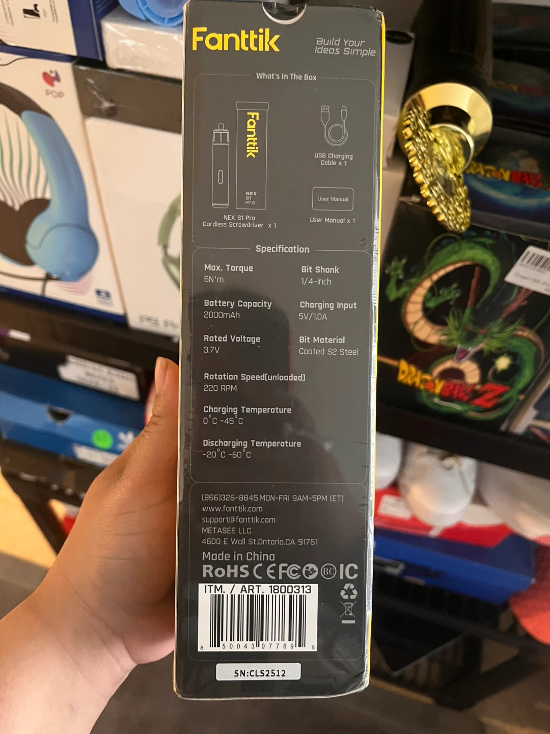 Fanttik NEX S1 Pro Cordless Screwdriver Kit - photo 2