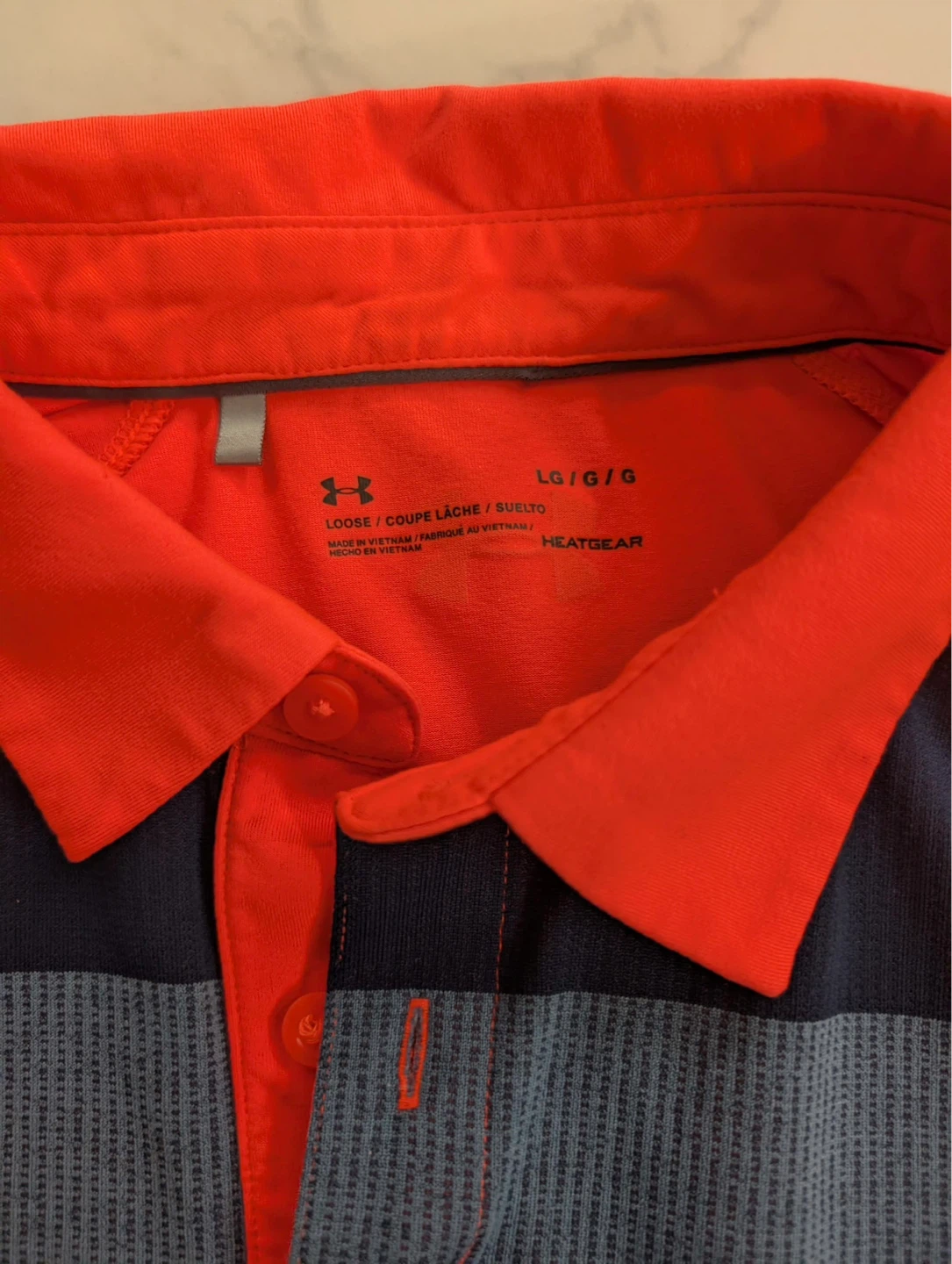 Under Armour Men's large golf Shirt - photo 4