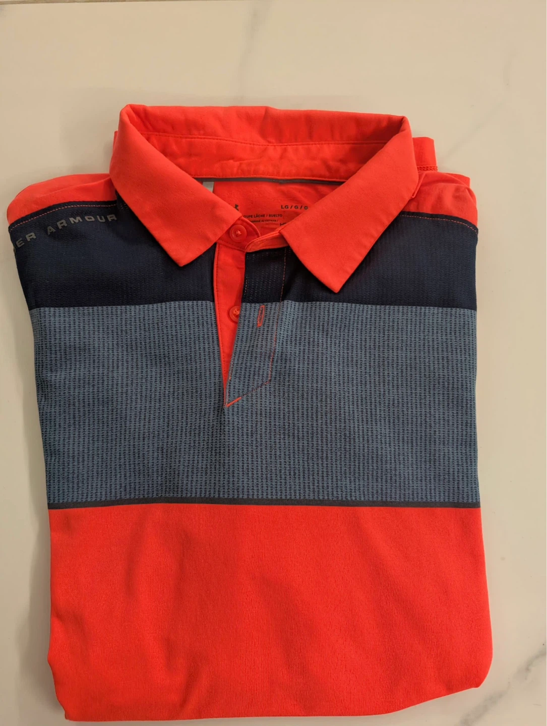 Under Armour Men's large golf Shirt - photo 2
