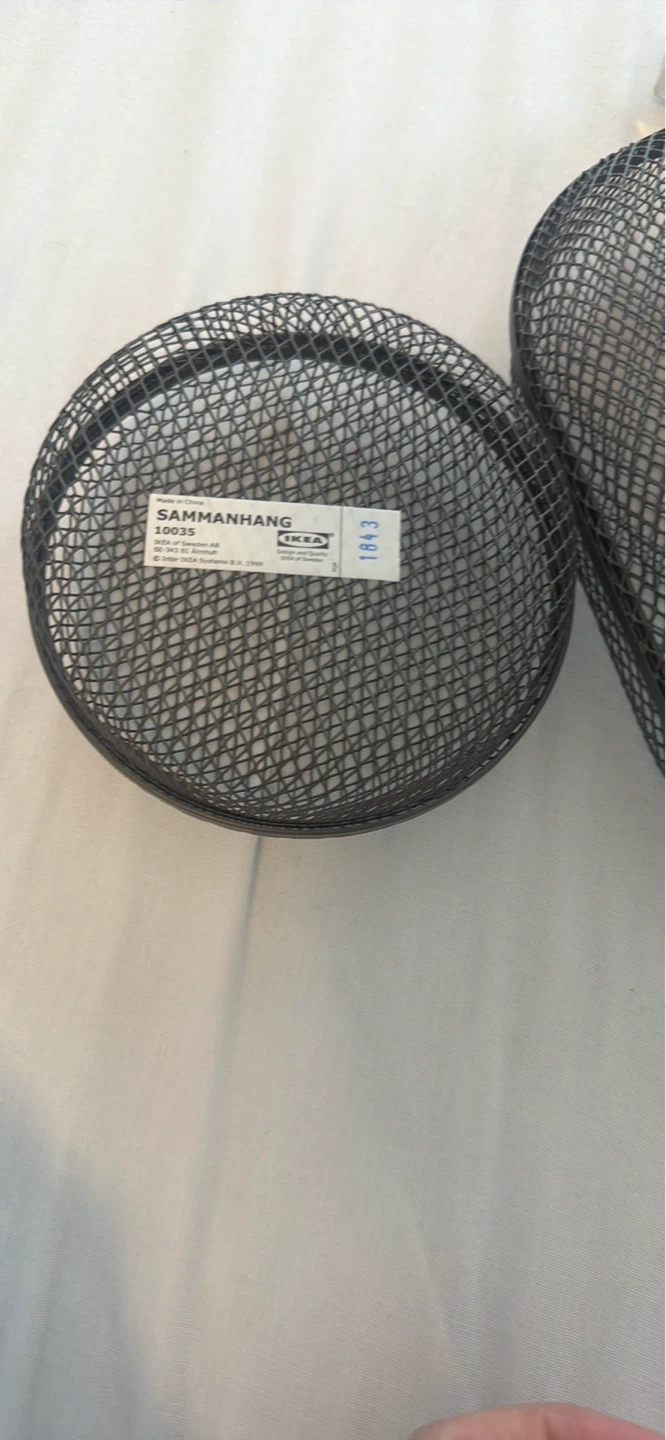IKEA SAMMANHANG Baskets (Set of 2)