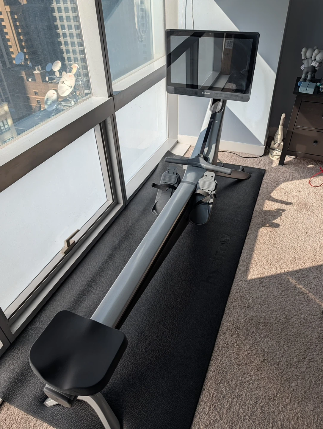 Hydrow Rower with Screen
