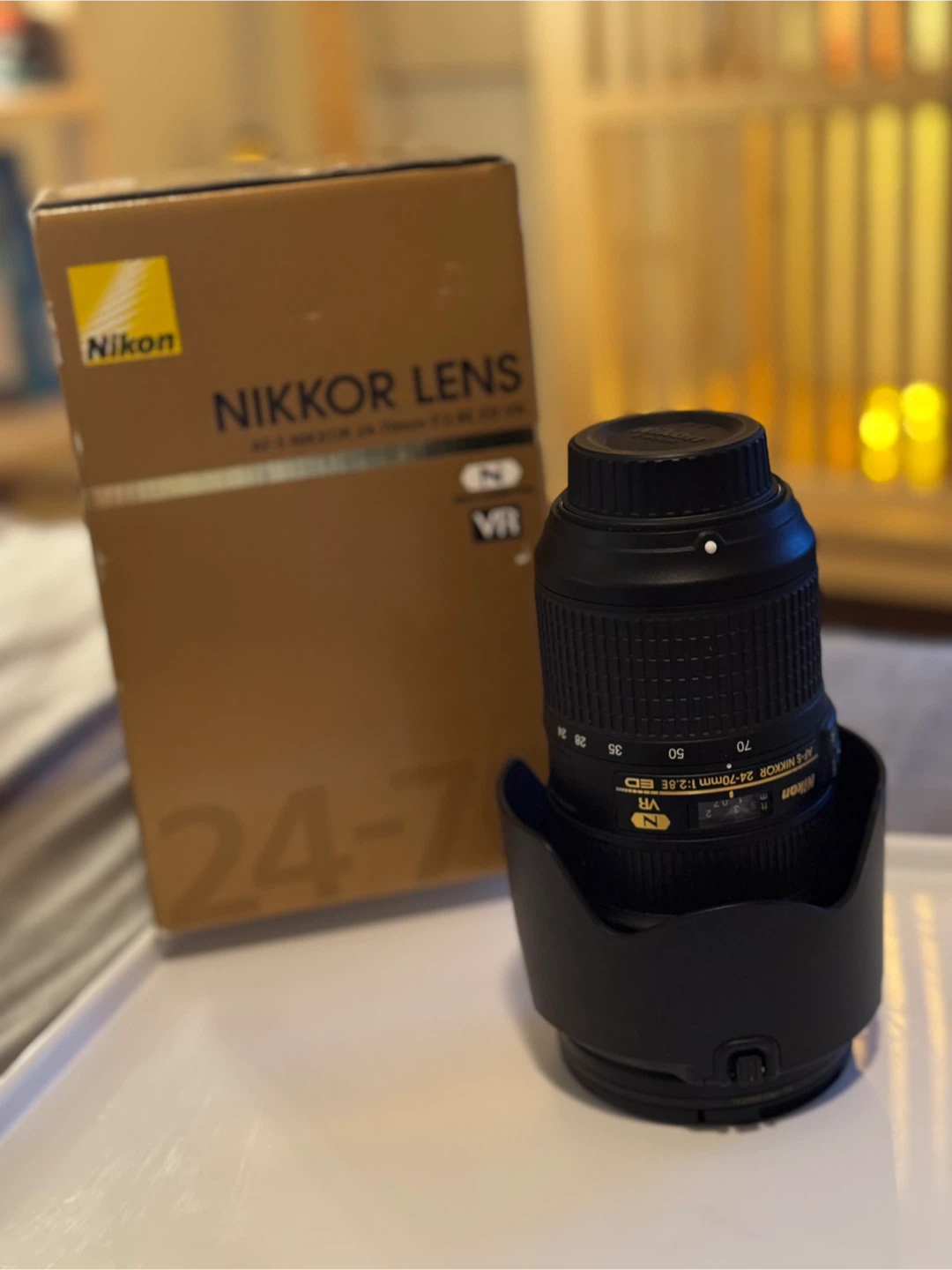 Nikon AF-S NIKKOR 24-70mm f/2.8E ED VR Lens