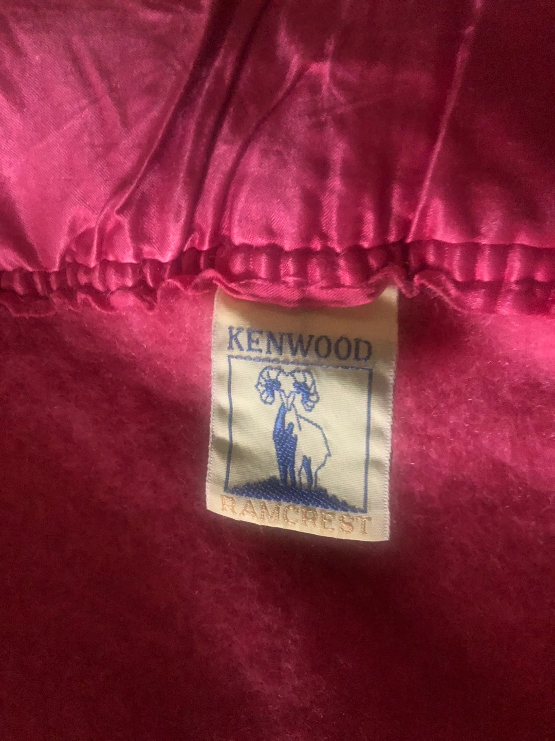 Kenwood Ramcrest Pink Fleece Blanket