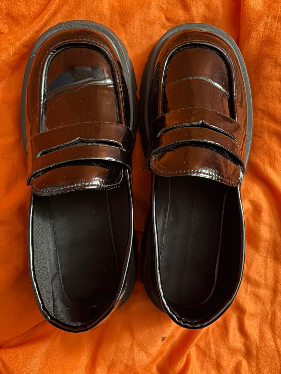 Black Platform Loafers - photo 4