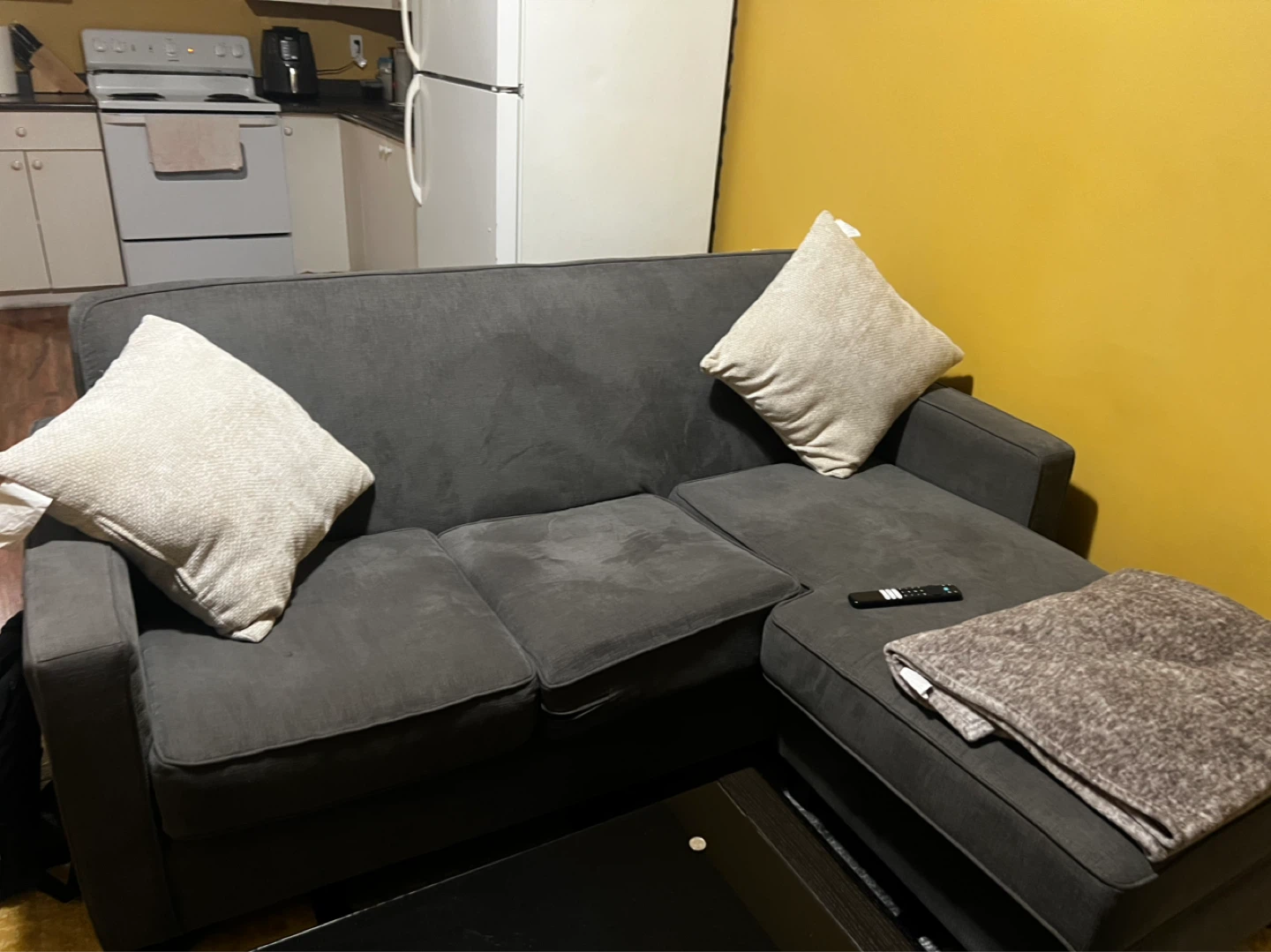 Dark Grey Sectional Sofa