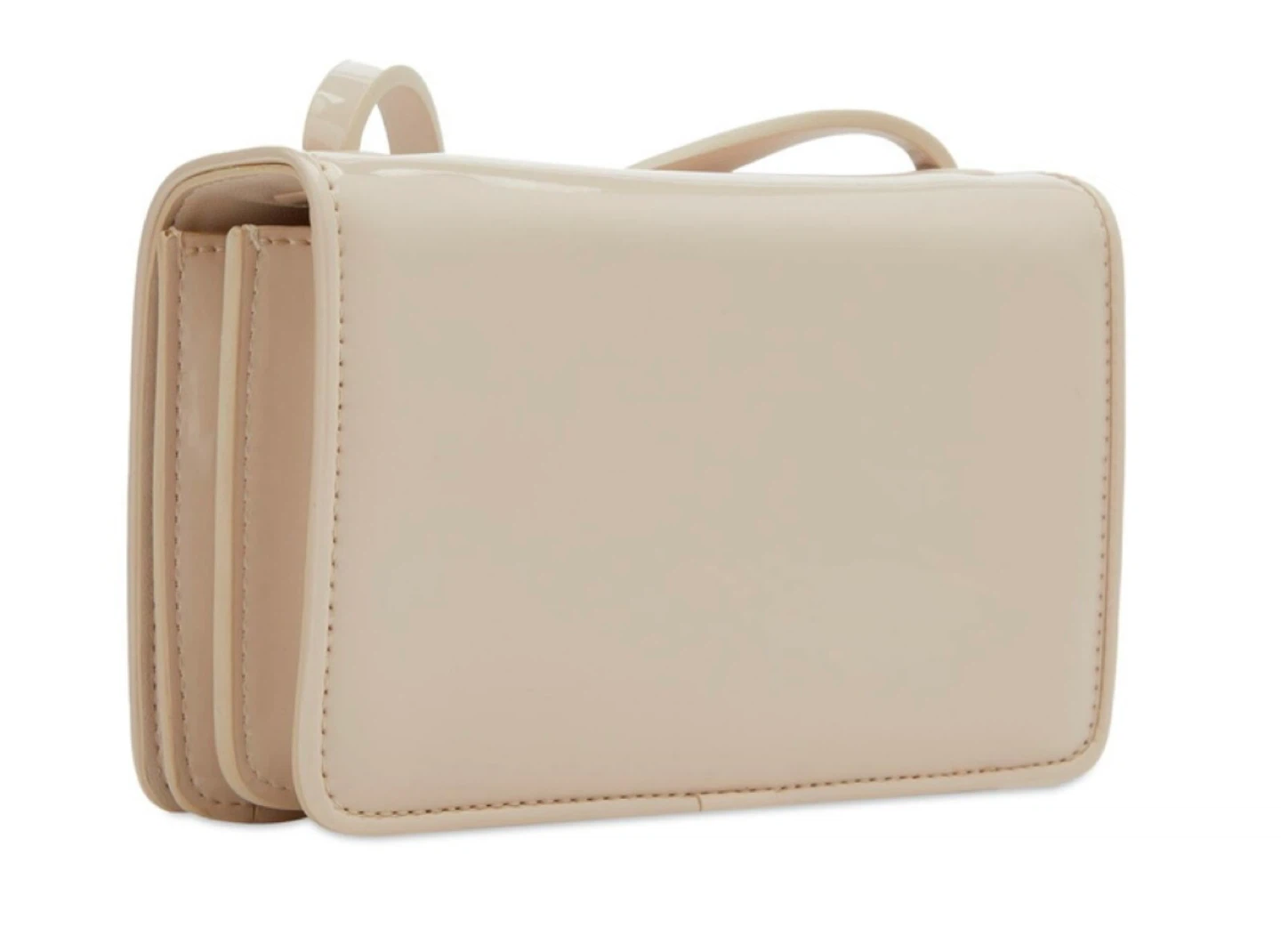 Acne Studios Aggri Patent Face Bag - Light Beige/Purple - photo 5