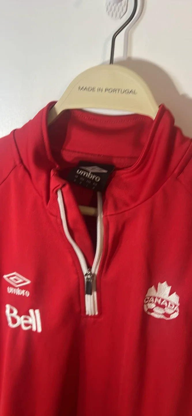 Umbro Canada Bell 1/4 Zip Pullover size L - photo 3