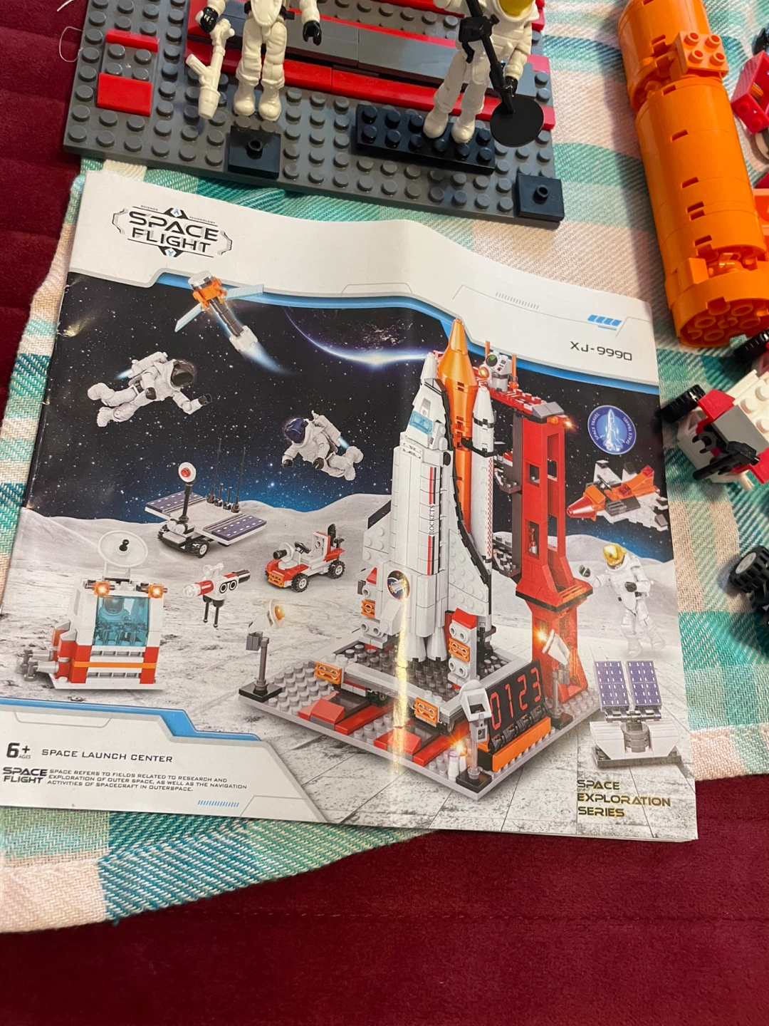 Rare Space Mission Kit 🚀📦 | NASA Building Blocks + Manual 👍 - photo 5