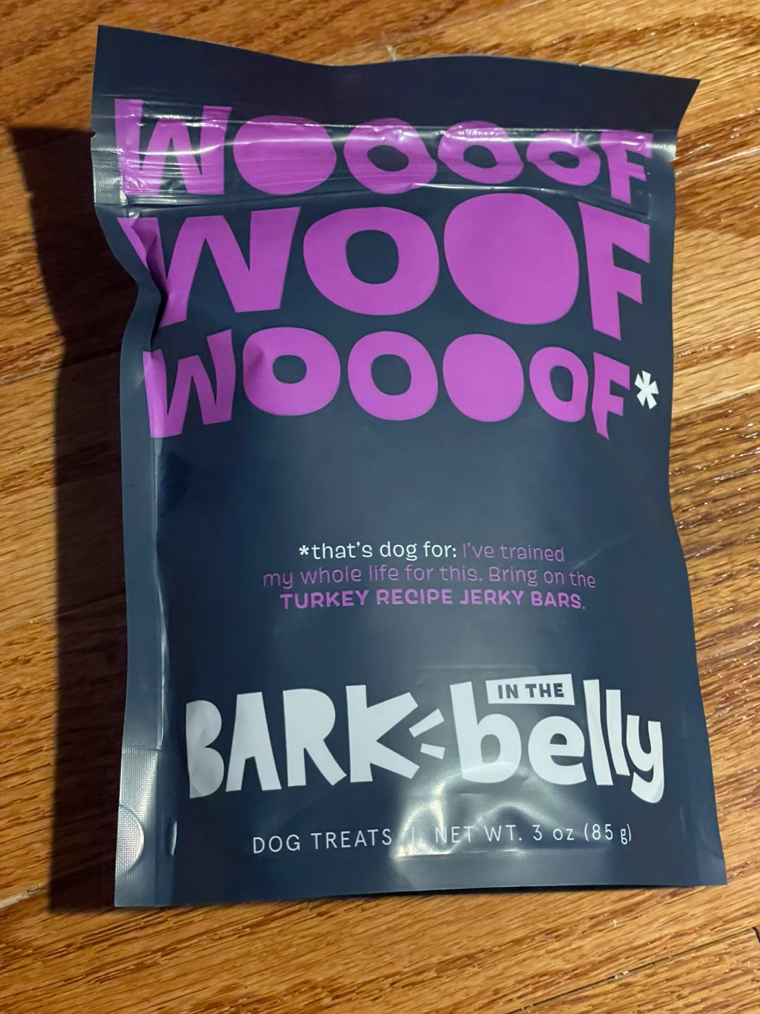 Bark in the Belly Dog Treats Turkey Recipe Jerky Bars