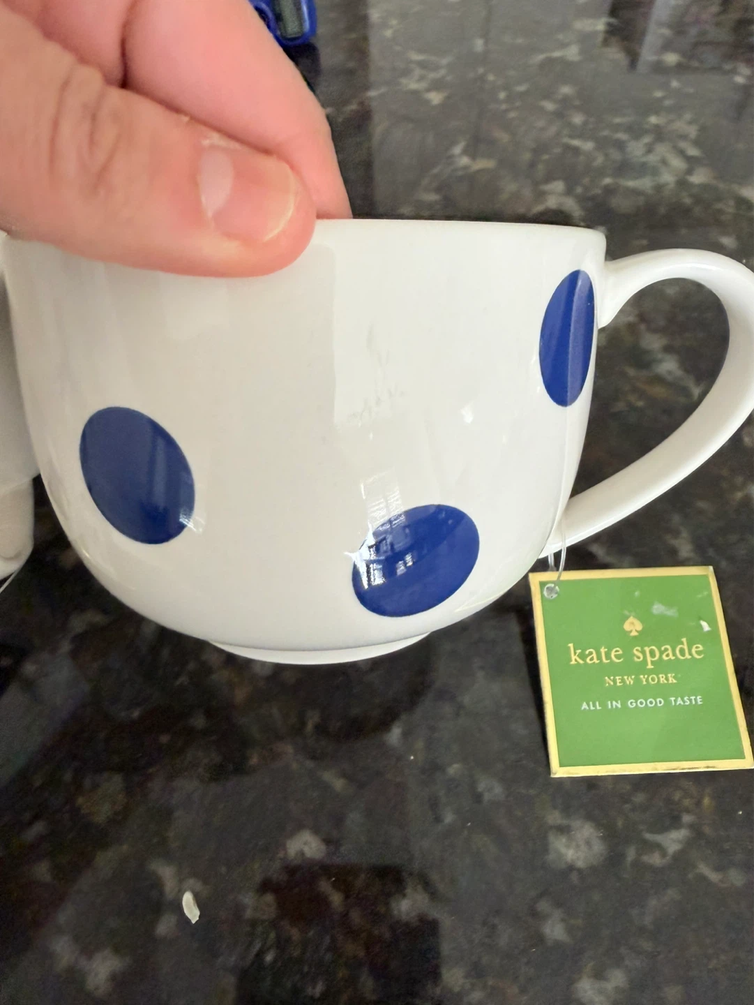 Kate Spade New York Lenox Polka Dot Latte Mug