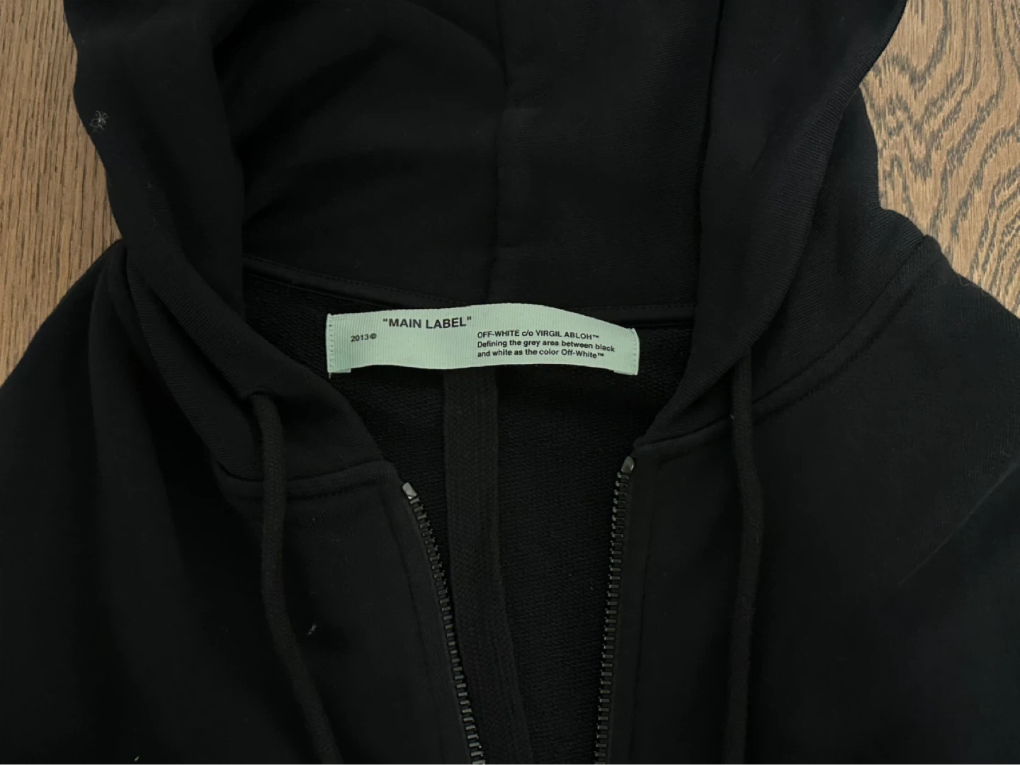 Off-White c/o Virgil Abloh Multi-Patch Zip Hoodie - photo 4