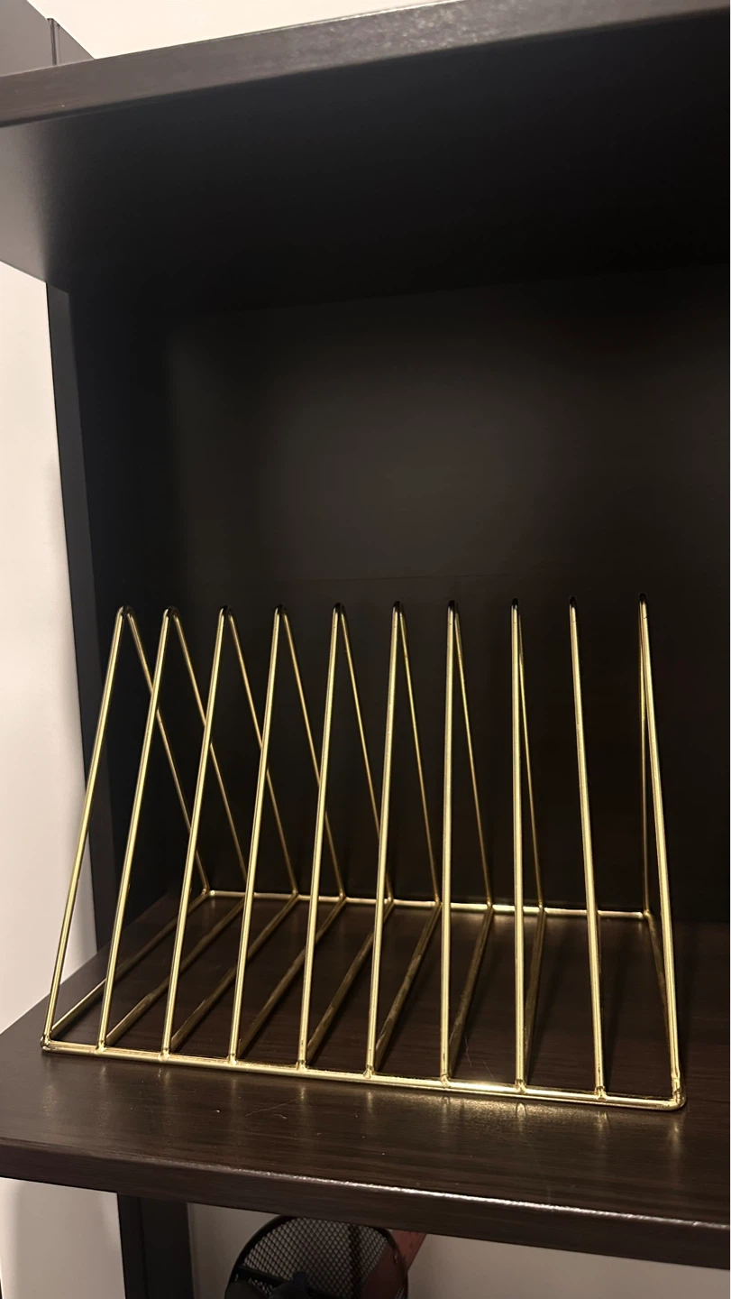 Golden Desktop Organizer