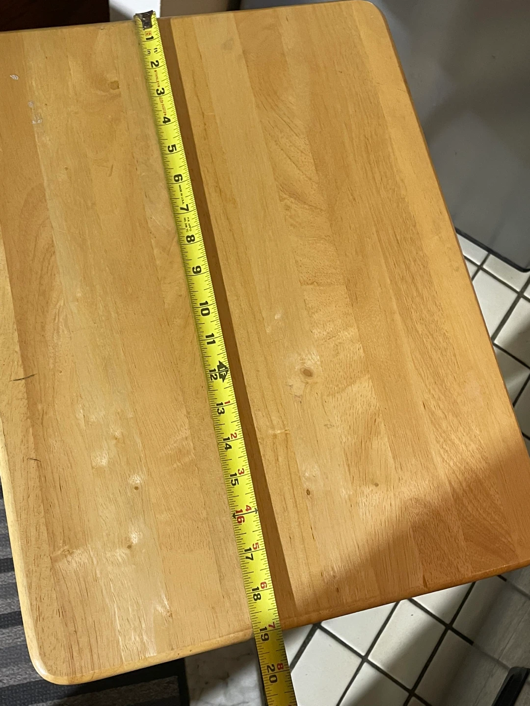 Wooden Folding TV Tray Table - photo 2