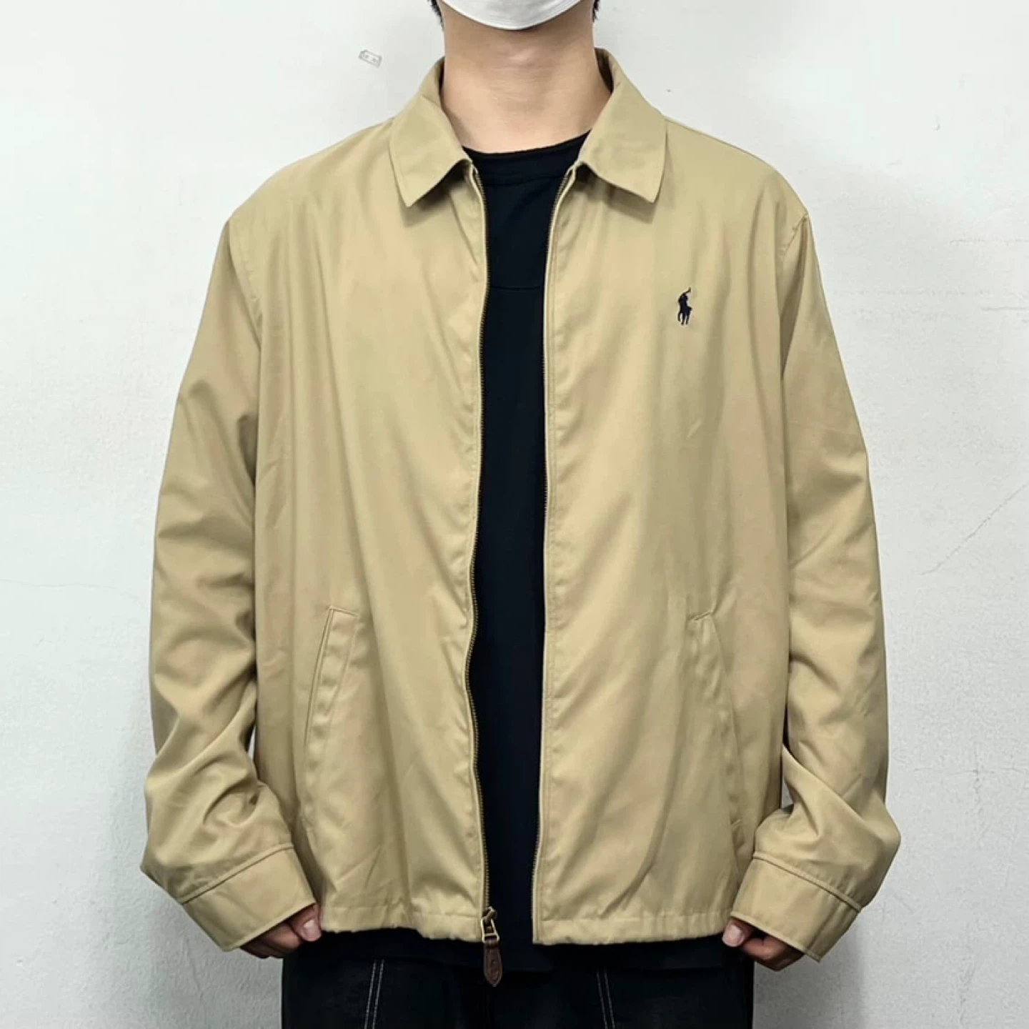Polo Ralph Lauren Oversized Polyshell Vaford Swing Top Jacket