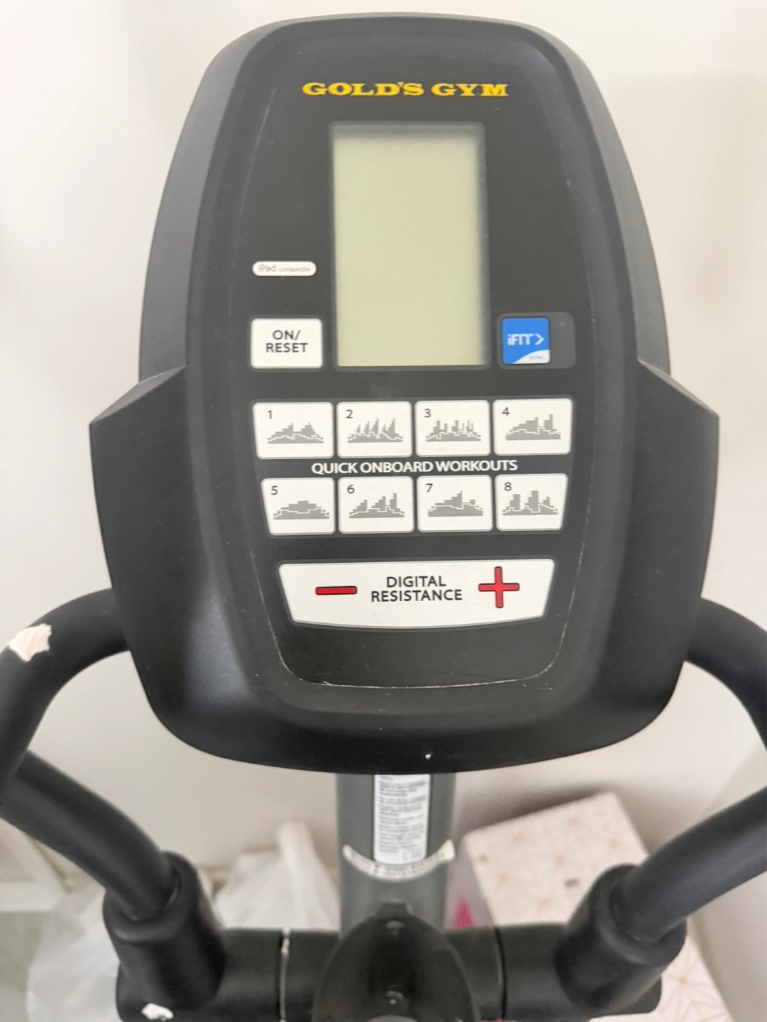 Gold's Gym Stride Trainer 380 Elliptical - photo 5