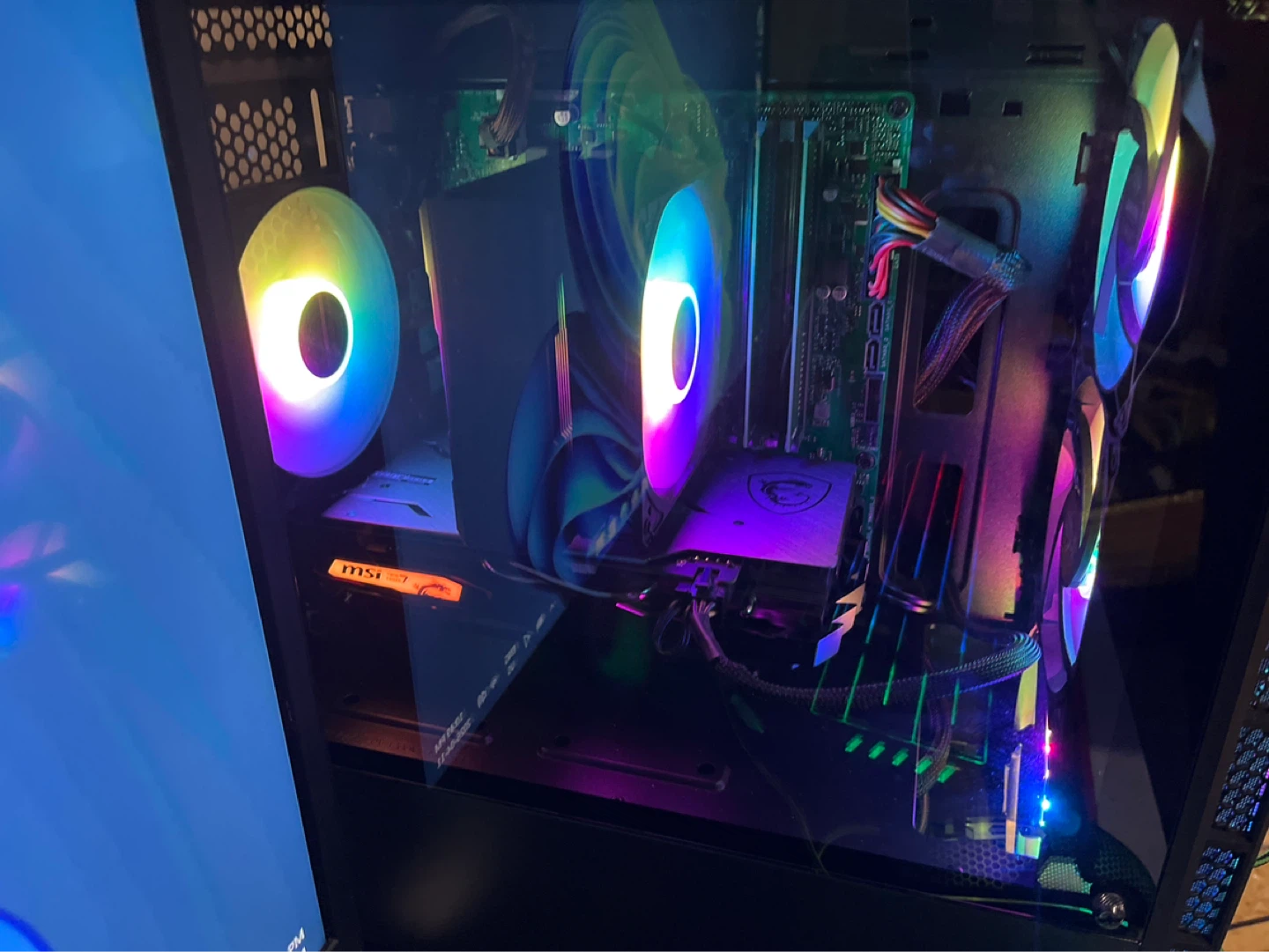 Cooler Master PC Tower with RGB Fans - photo 4