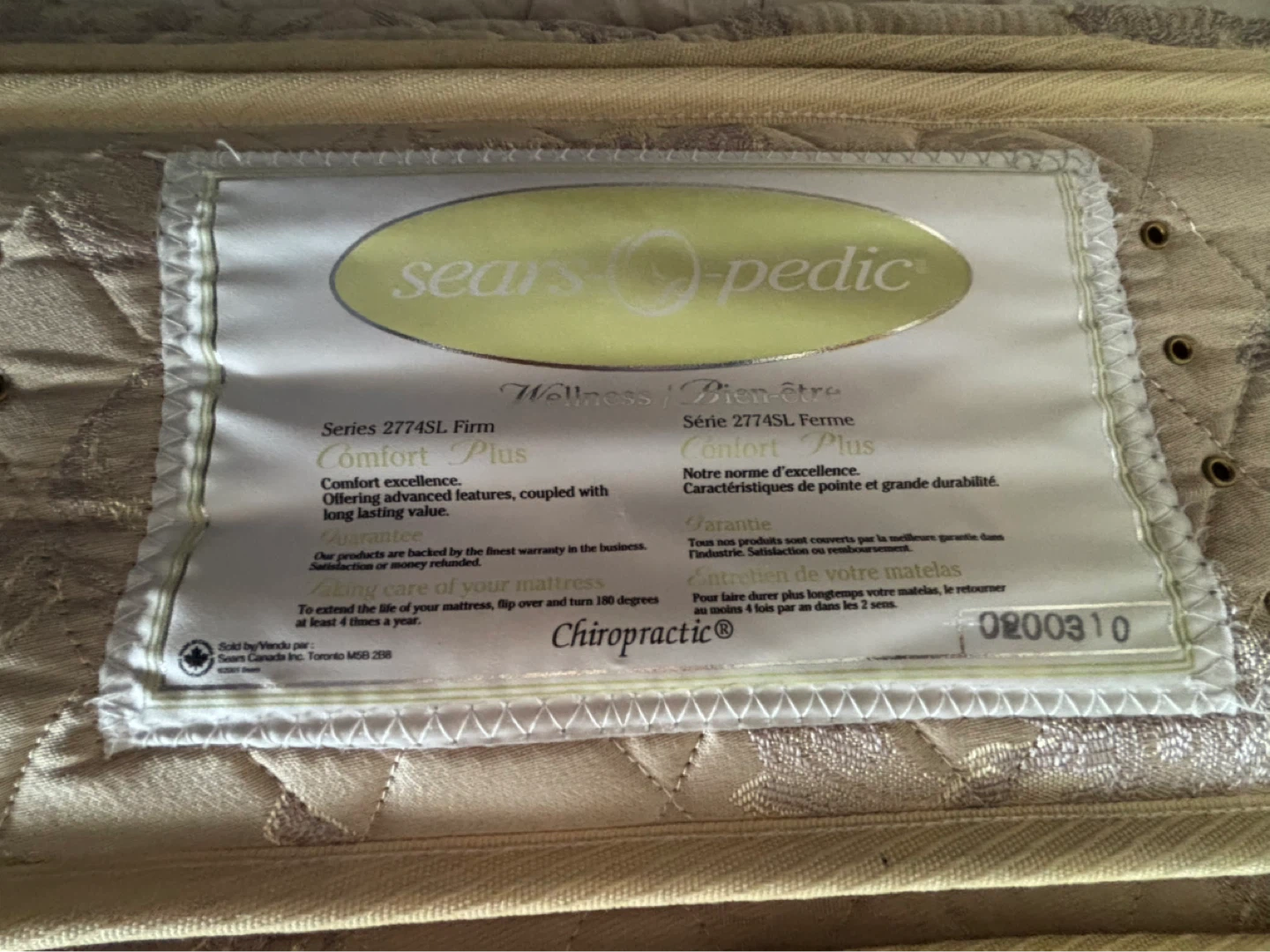 Ivory Queen Bed set with side tables+Mattress - photo 4