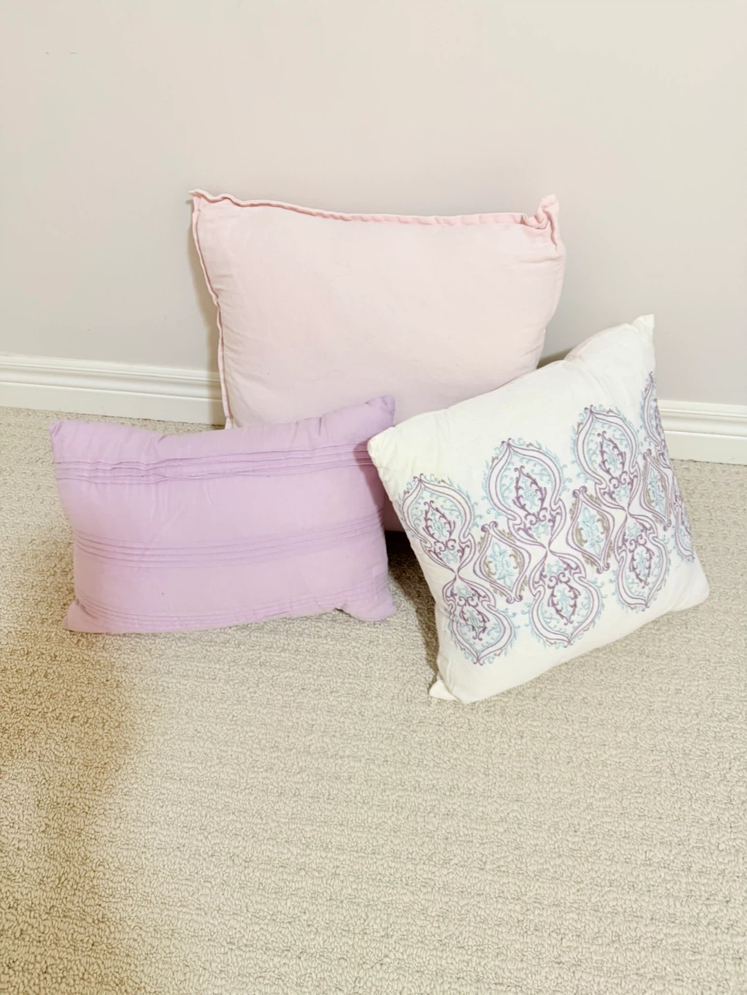 Set of 3 Decorative Throw Pillows