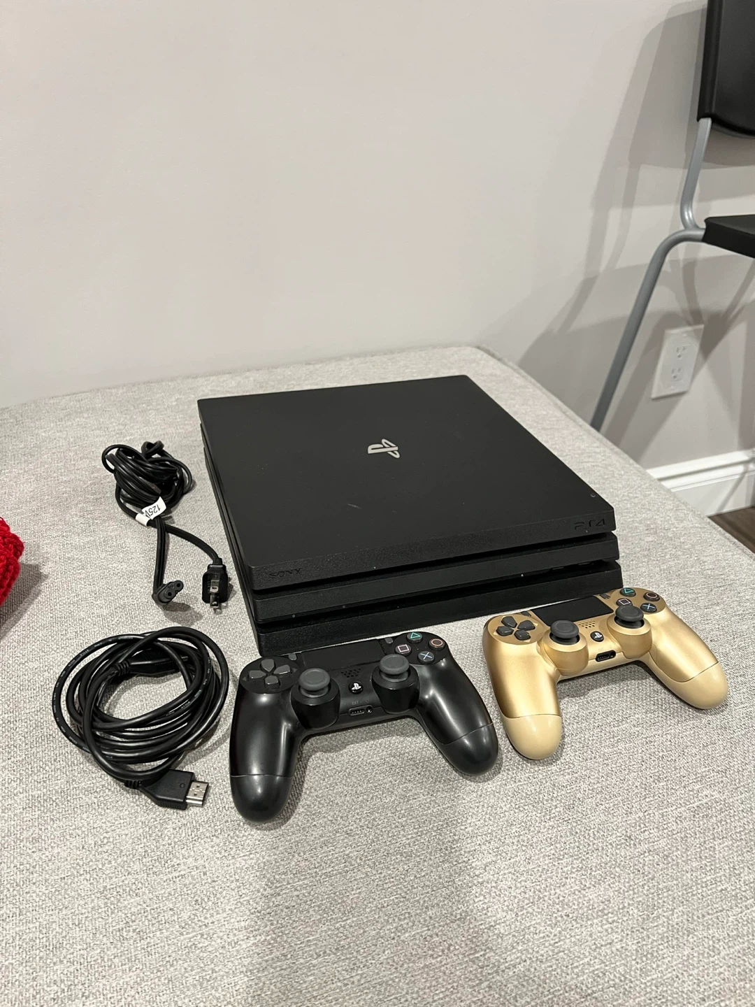 Sony PlayStation 4 Pro (PS4 Pro) with 2 Controllers - photo 5