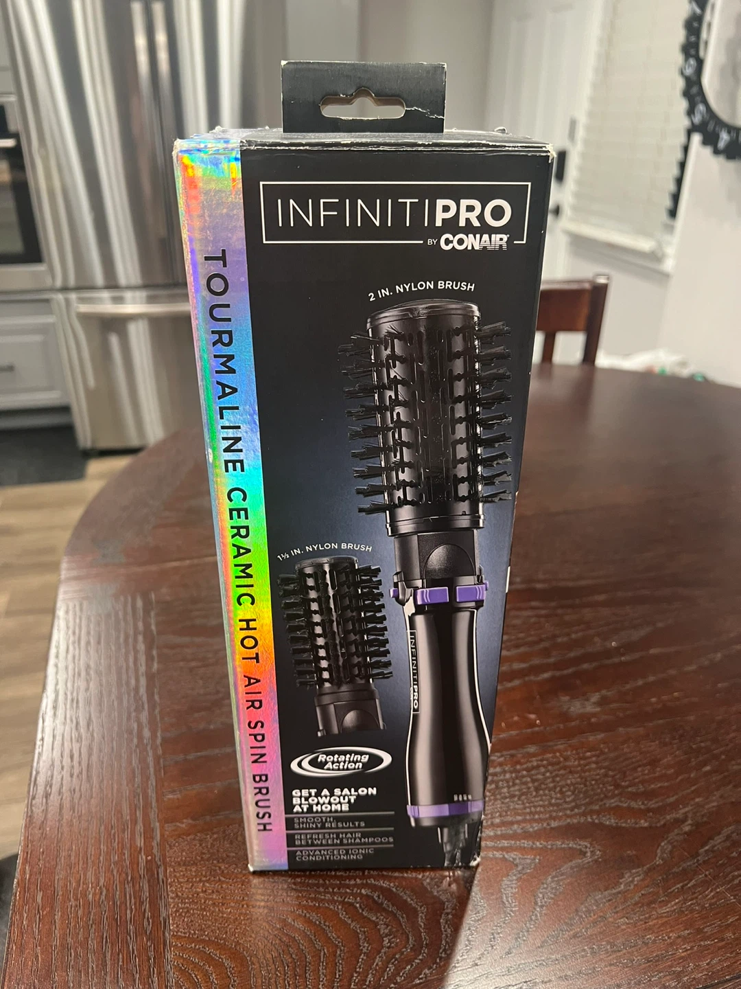 INFINITI PRO by CONAIR Tourmaline Ceramic Hot Air Spin Brush