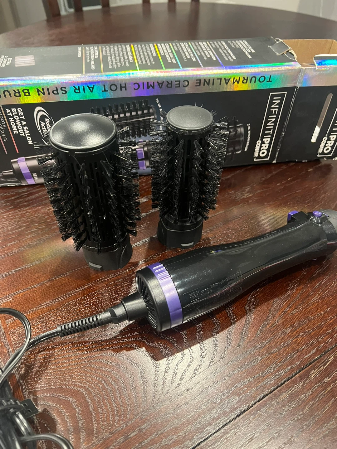 INFINITI PRO by CONAIR Tourmaline Ceramic Hot Air Spin Brush - photo 3