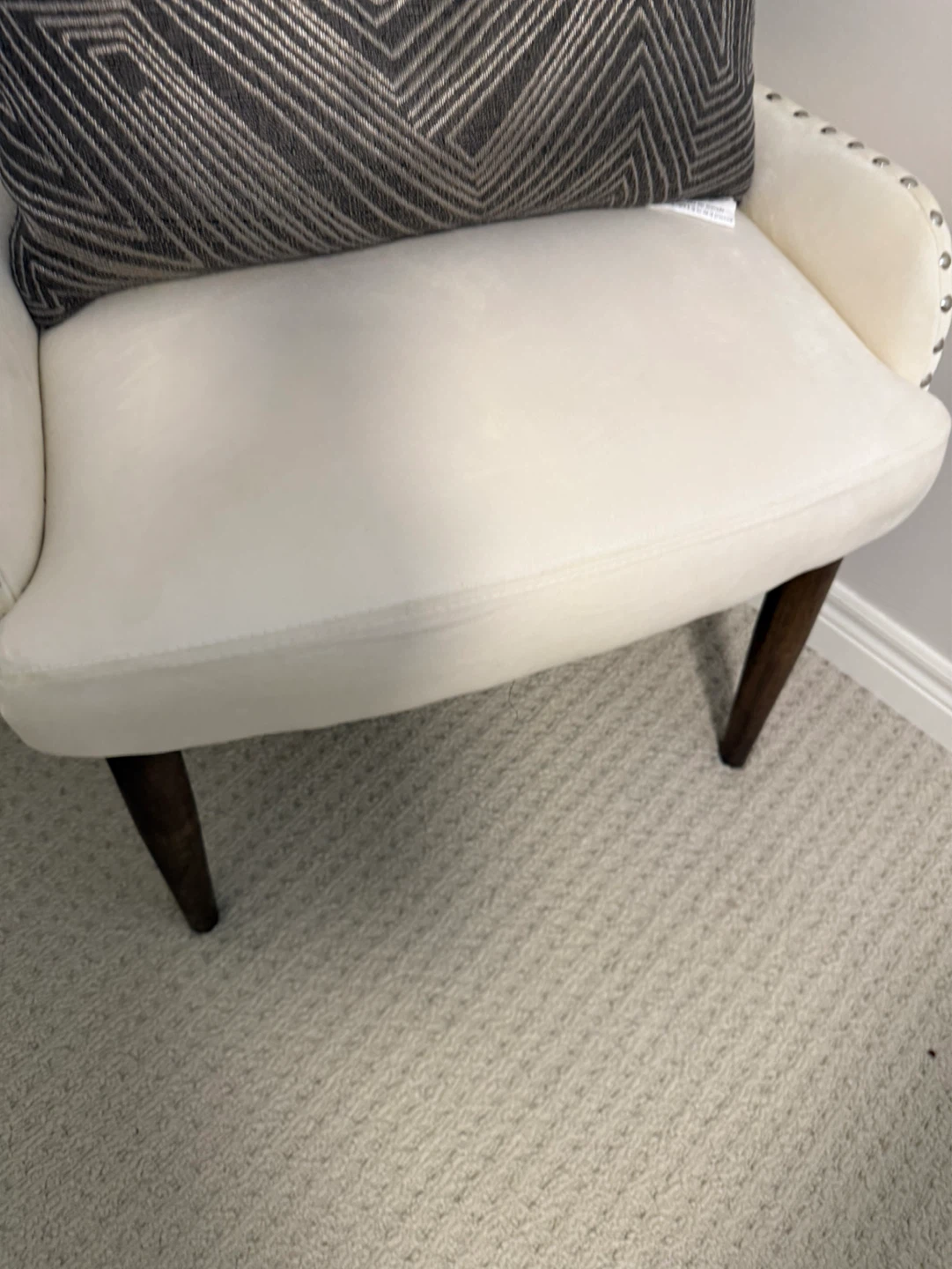 Cream Accent Chair - photo 4