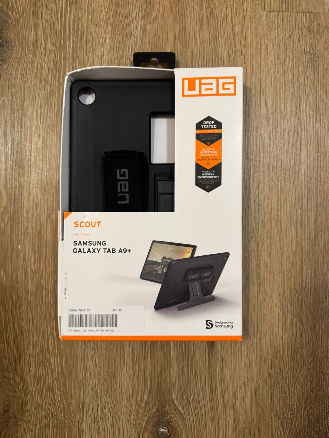 UAG Samsung Galaxy Tablet A9+ Black Case