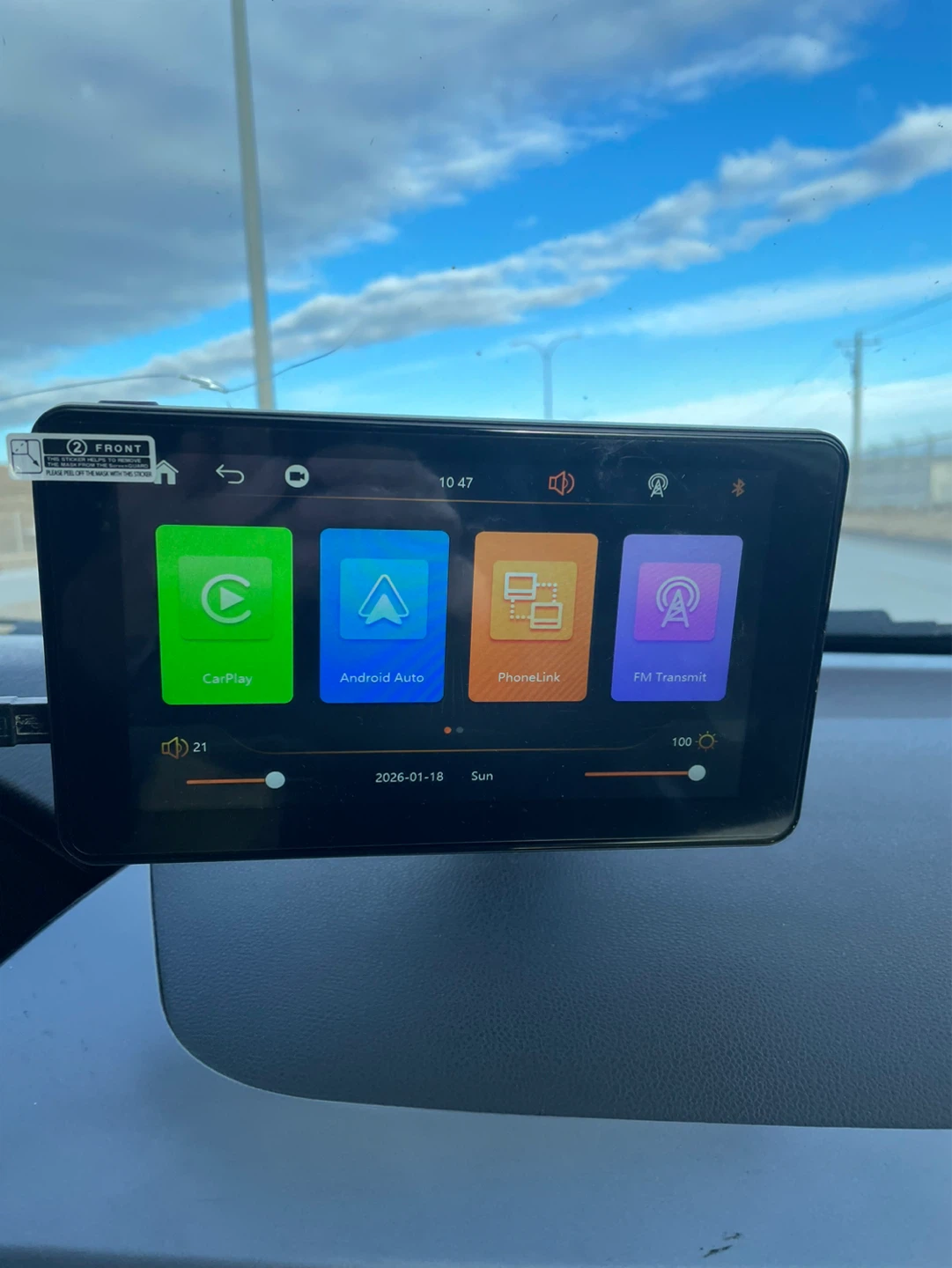 Portable Car Stereo Display - photo 3