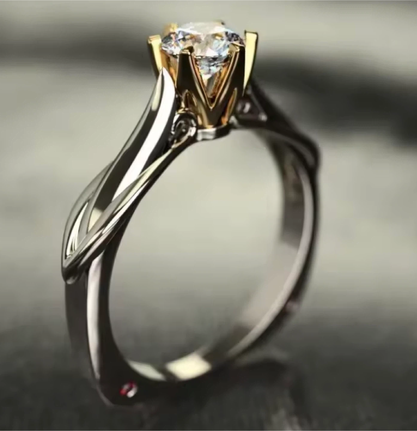 Ring with a beautiful dimond