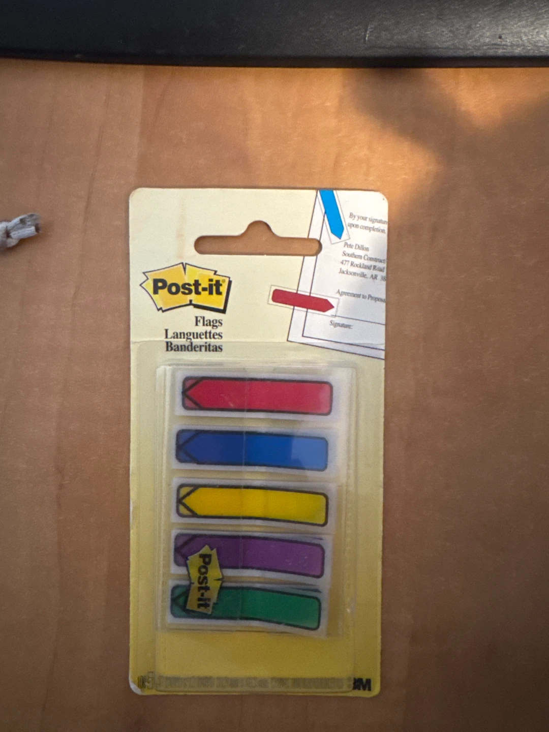 Post-it Flags - Red, Blue, Yellow, Purple, Green